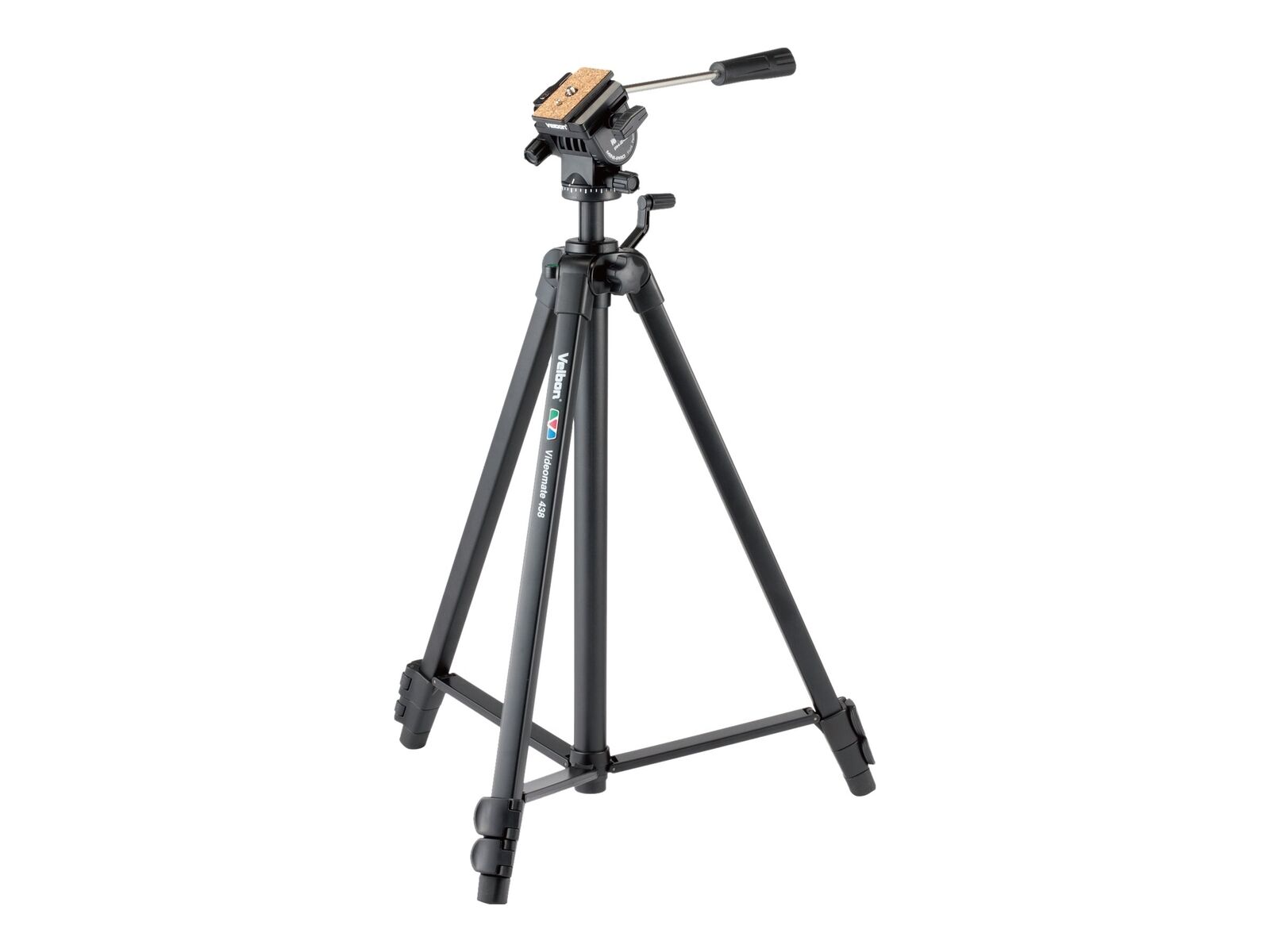 Velbon Tripod Company Velbon Videomate 438 3 gamba/gambe Nero 153,5 cm V36020