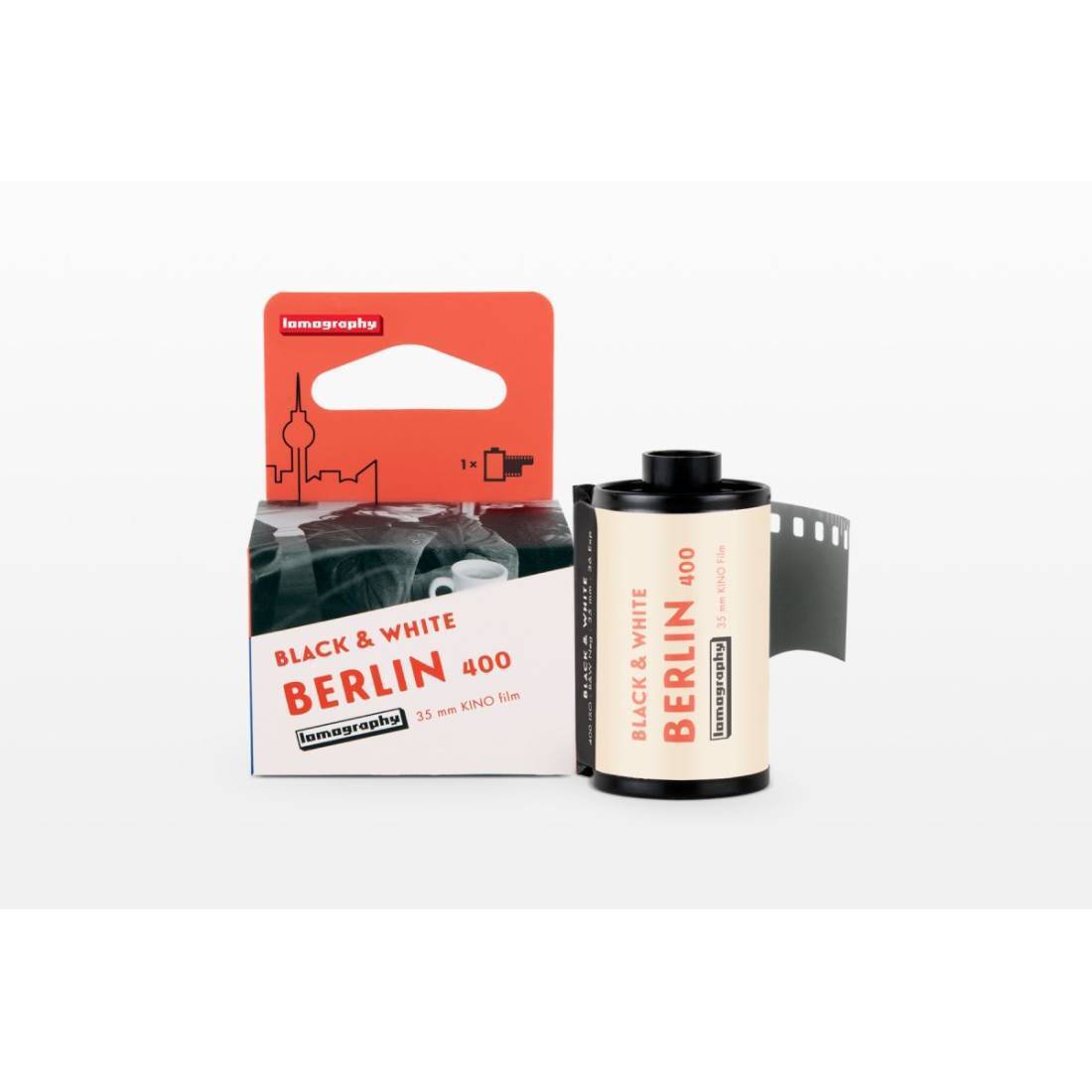 Lomography F436BWCINE Berlin Kino B/N 35 mm ISO 400 pellicola 36 pose