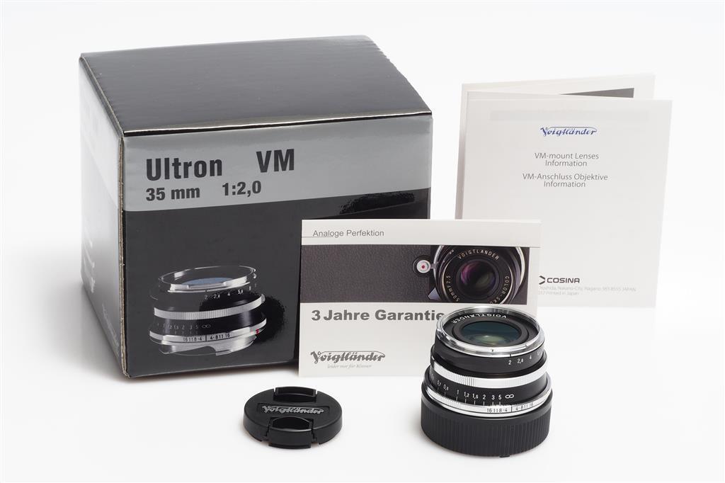 Voigtländer Ultron 2/35mm Asph. VM I Nero Per Leica M (1721486057)