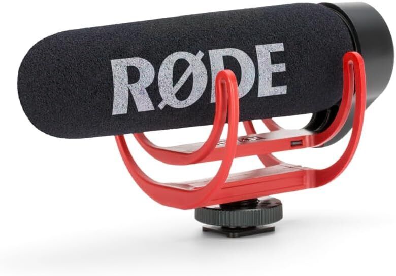 RØDE VideoMic GO Microfono Shotgun Leggero On-camera per Produzione...