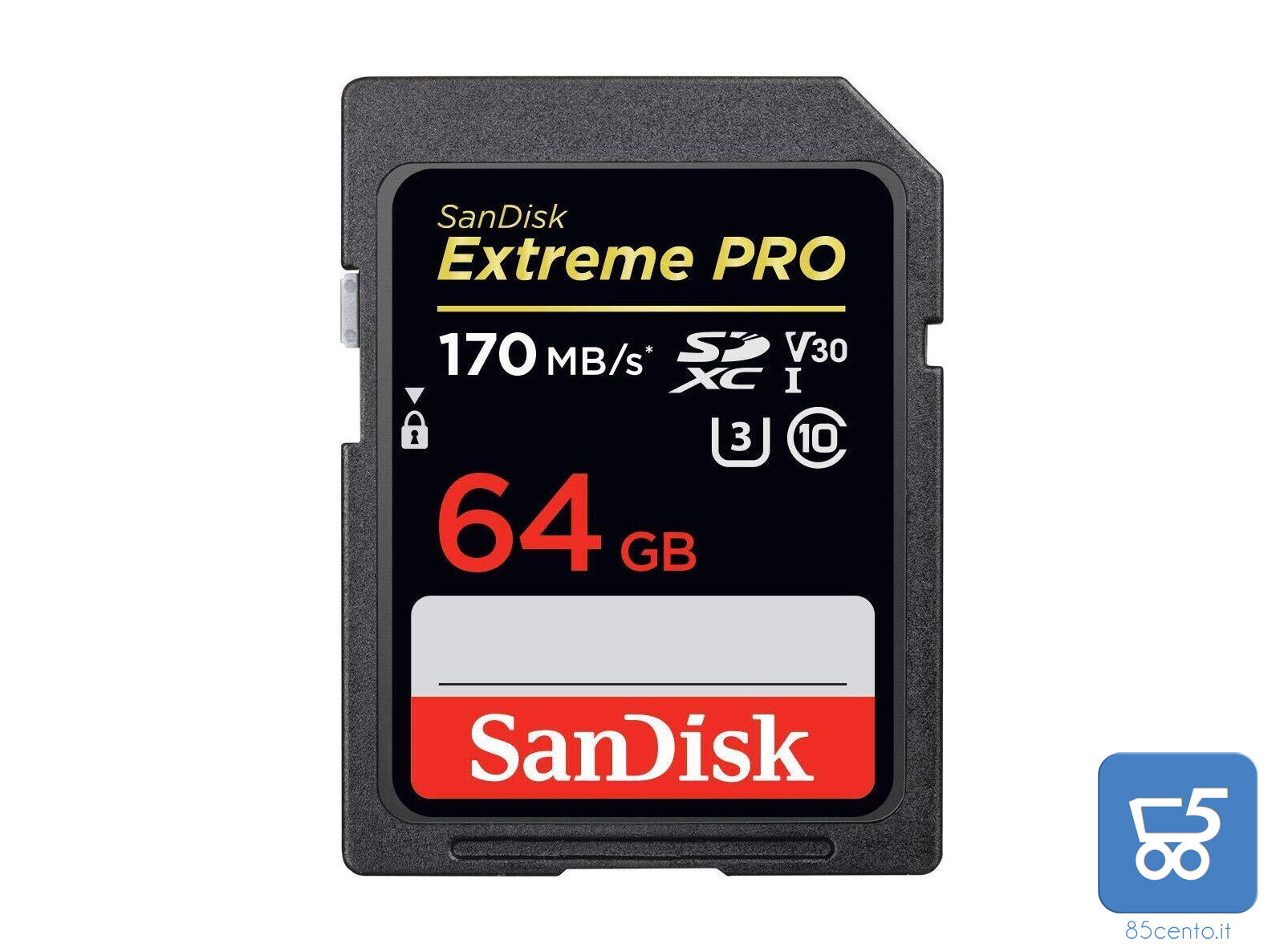 SanDisk Extreme PRO, Scheda di memoria professionale da 64 GB SDXC fino a 170 MB