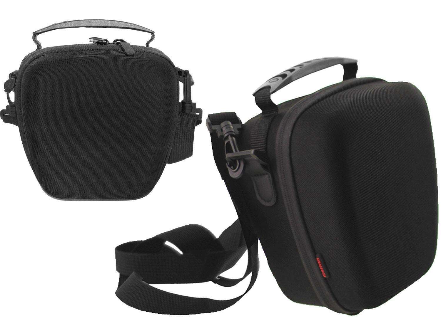 Navitech Black Rugged Hard EVA Case For Canon EOS 77D Digital SLR Camera