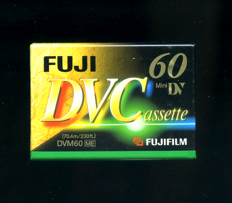 Cassetta " FUJi DVC - Mini DV -"  CONFEZIONE 1 PEZZO ( 70,4 m/230ft ) - DVM60 ME