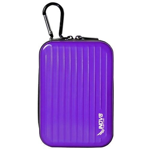 Inov8 Universal Flight Aluminium Camera Case - Purple, Suitable for Compact Came