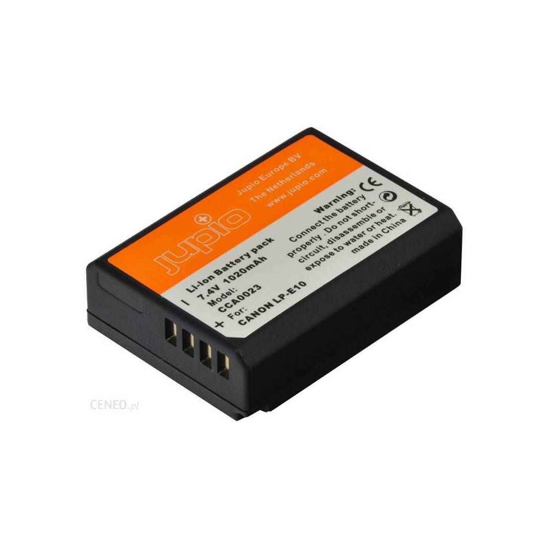 JUPIO LP-E10 Batteria per Canon EOS 1100D 1200D 1300D
