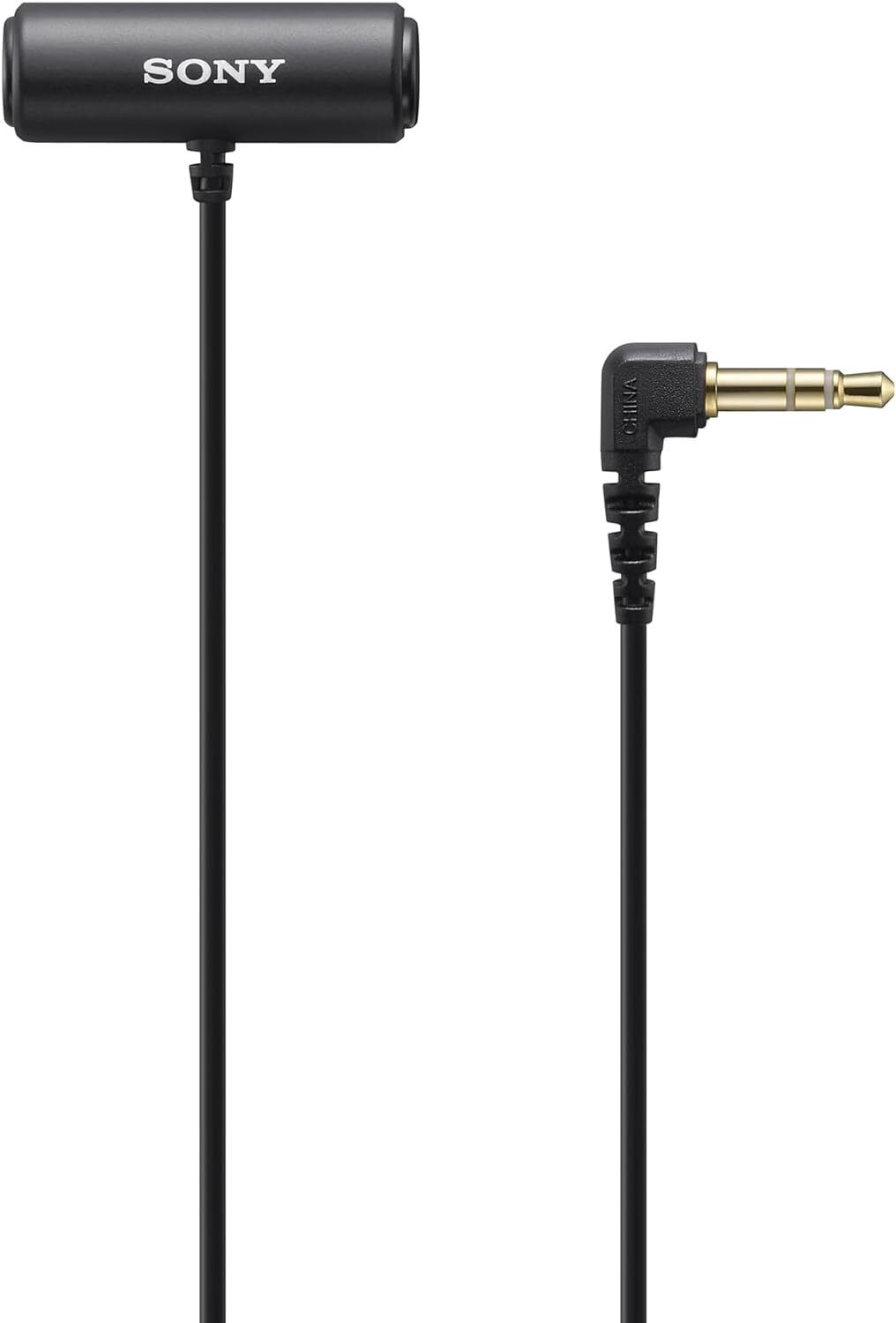 Sony ECM-LV1 - Microfono Lavalier con Stereo Sound Capture, Clip per vestiti...