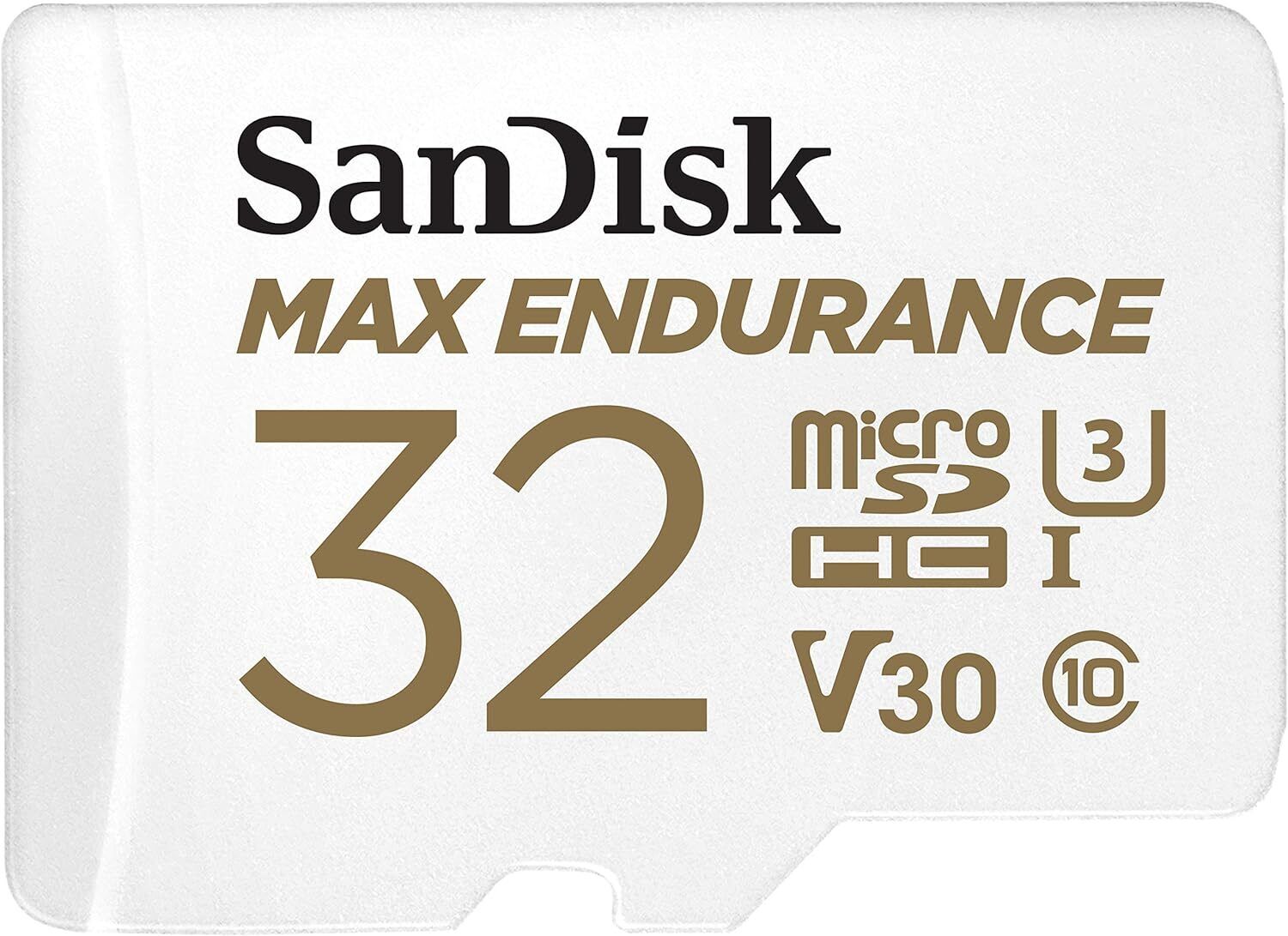 SanDisk MAX ENDURANCE Video Monitoring for Dashcams & Home 32 GB