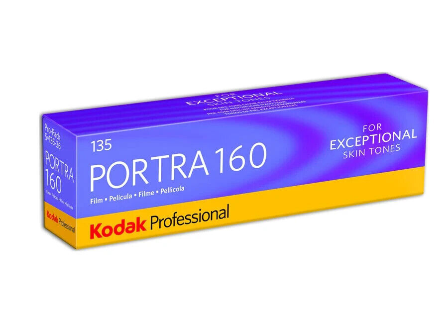 Kodak Portra 160 Pellicola Film a Colori per 36 Foto 5 pellicole SCADENZA 2025