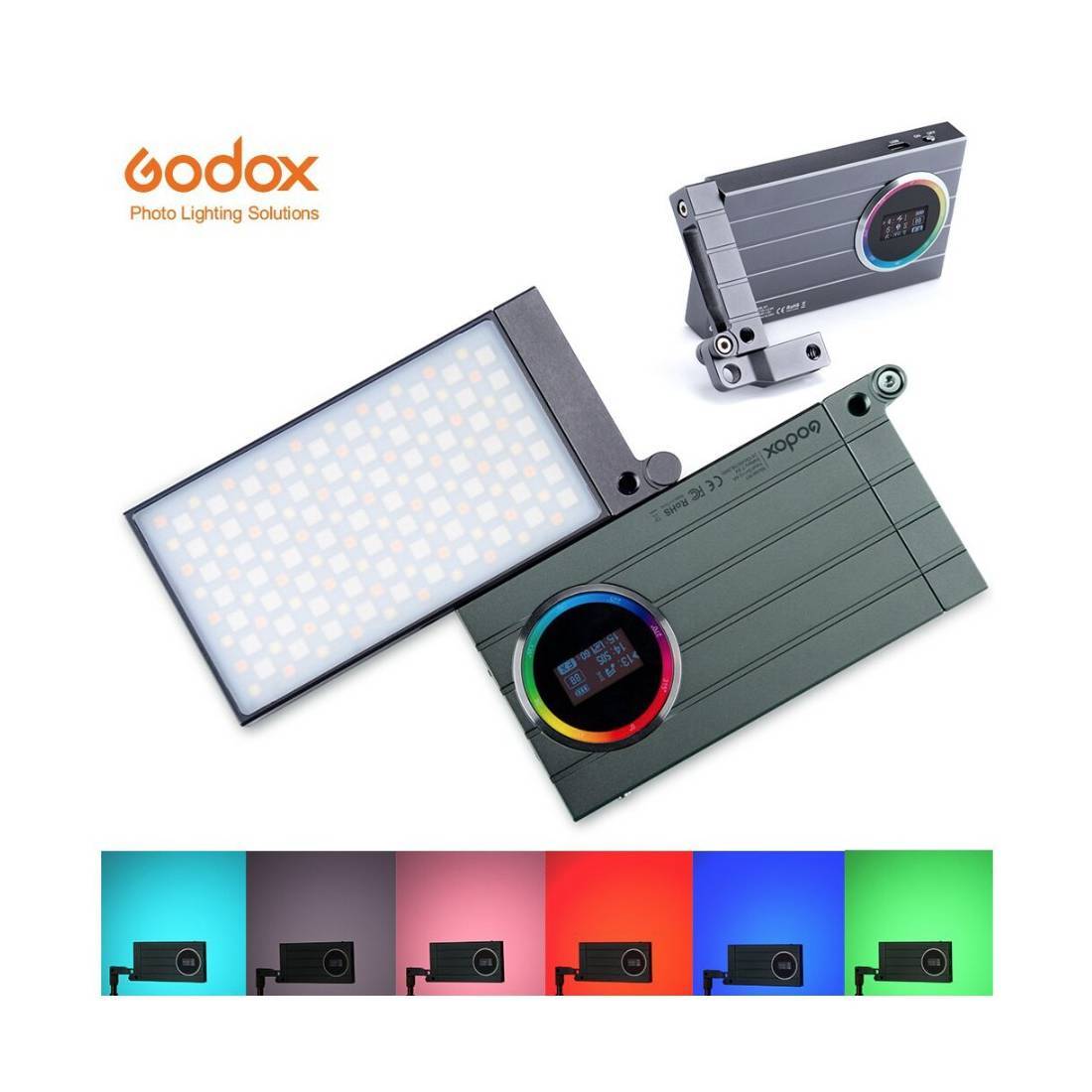 Godox M1 Faretto Led Light RGB (Green Body)