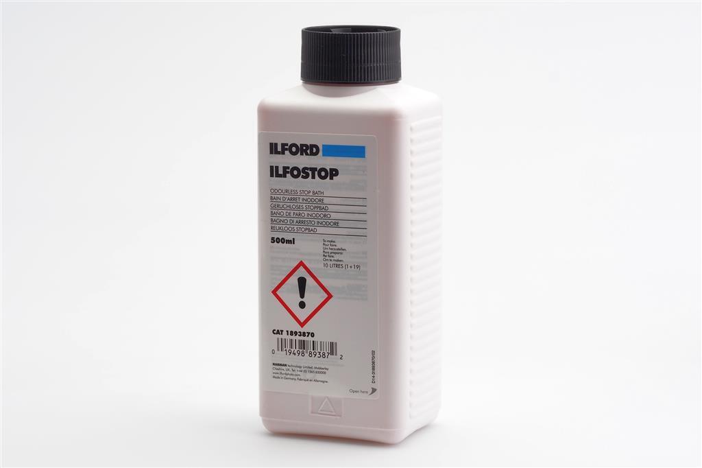 ILFORD Ilfostop 500ml Stoppbad Unterbrecherbad (1721489078)