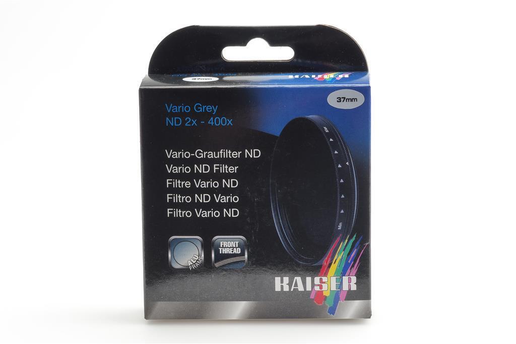 Kaiser 37mm Vario Grey ND Filter ND 2x - 400x (1721485256)