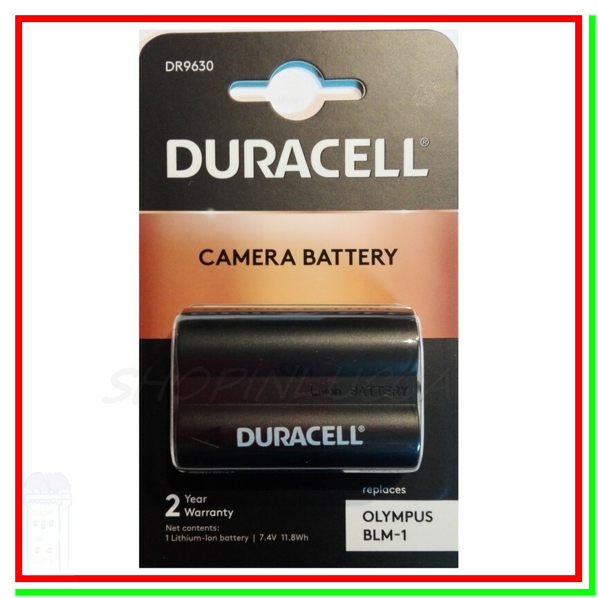 Batteria Ricaricabile DURACELL DR9630 = BLM1 per Olympus C-8080 E-30 E-330 E-520