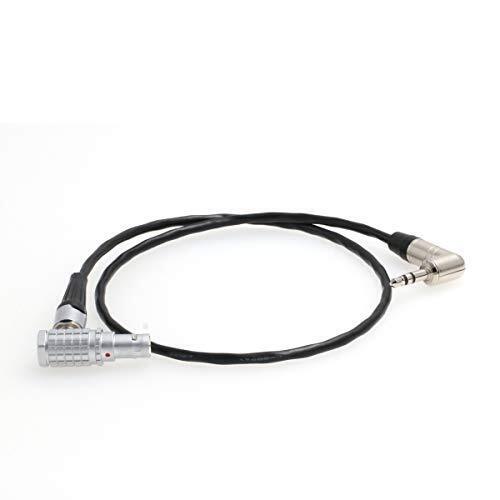 SZRMCC 0B 5 pin ad angolo retto 3.5mm Tentacle Sync Zaxcom Timecode Cable (W9w)
