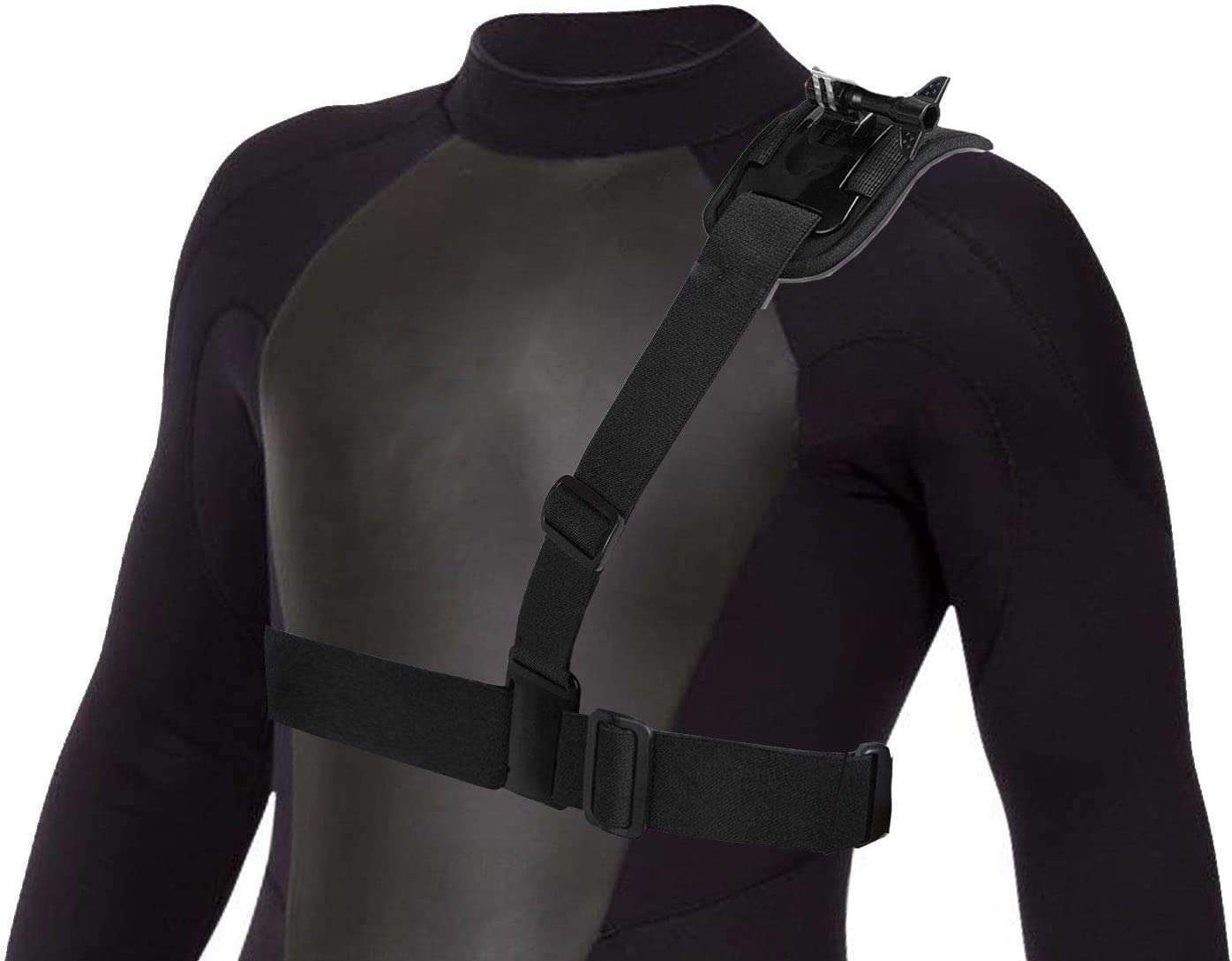 Navitech Shoulder Strap Harness Mount Strap For Apeman A100 Action Camera