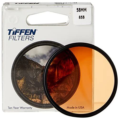 Tiffen 5885B - Filtro 85B, 58mm (k8M)