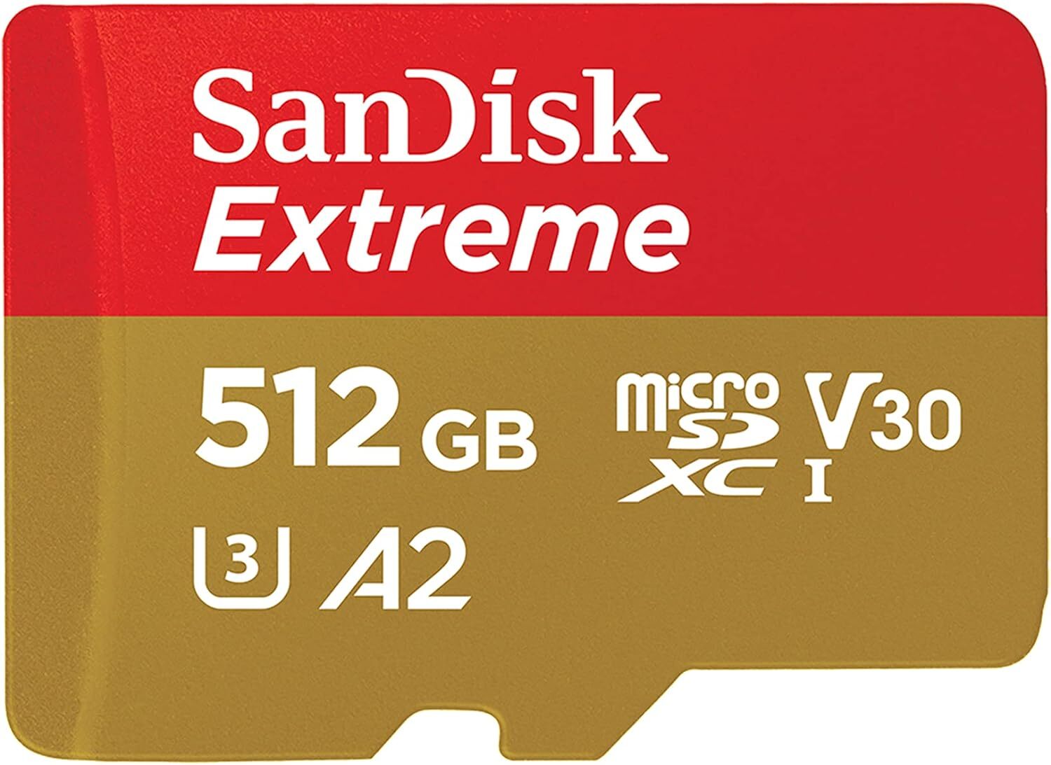 SanDisk 512GB Extreme scheda microSDXC + adattatore SD + RescuePro