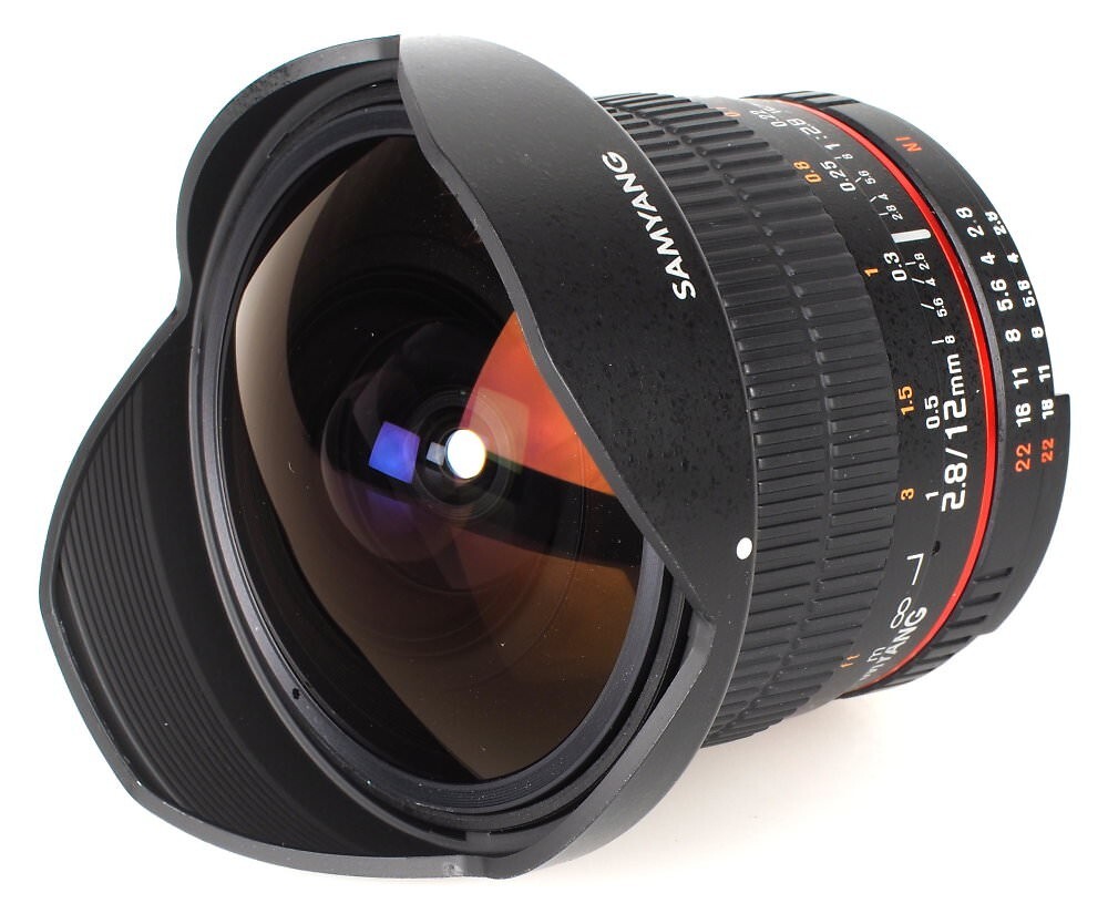 Samyang Fisheye lens 12 mm f/2.8 ED AS NCS per Sony E-mount