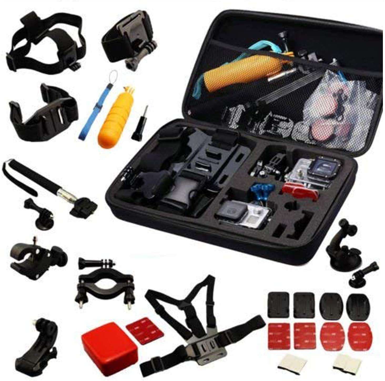 Navitech 30-in-1 Action Camera Kit For SJCAM SJ30 Dual Screen Action Camera