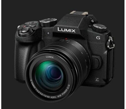 Fotocamera Mirrorless 16 Mpx Full HD + obiettivo 12-60 Panasonic DMCG80M Lumix