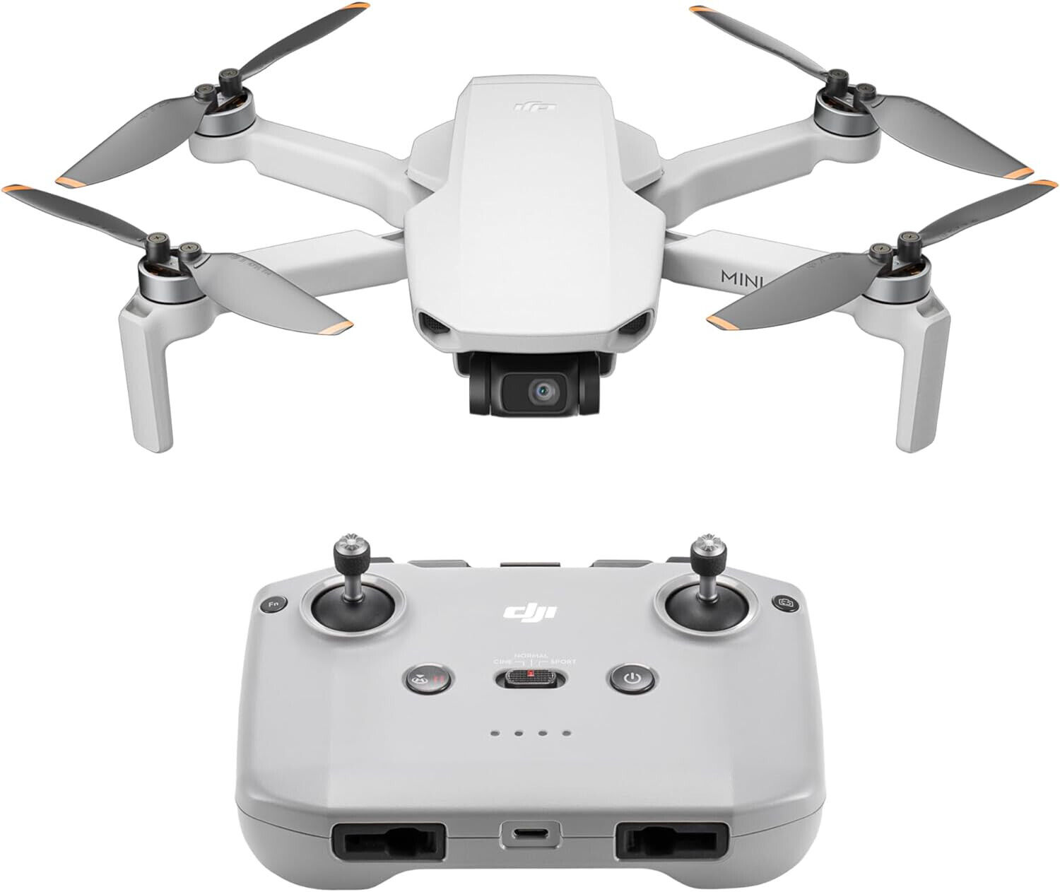 DJI Mini 4K, drone fotocamera 4K HD, meno di 249 g, gimbal 3 assi, 31 min volo