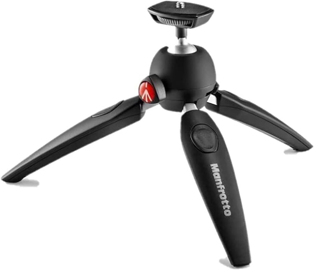Manfrotto MTPIXIEVO-BK Treppiedi da Tavolo a 2 Sezioni, per Fotocamere...