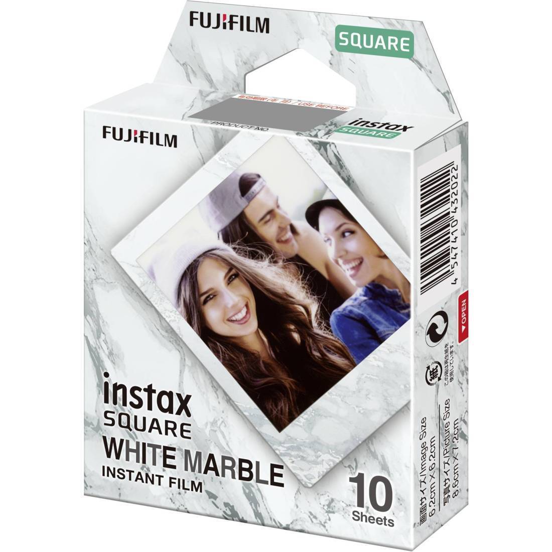 Fujifilm INSTAX SQUARE White Marble 10 Foto