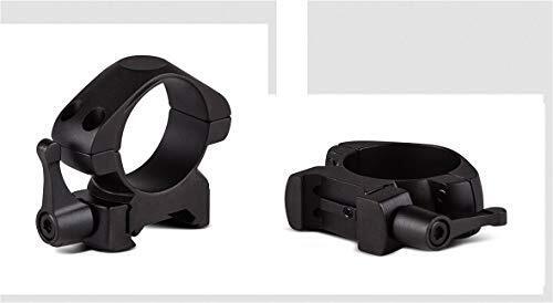 KONUS | STEEL-QR 30 mm -MEDIUM Set di Anelli di Montaggio per Ottiche in Acciaio