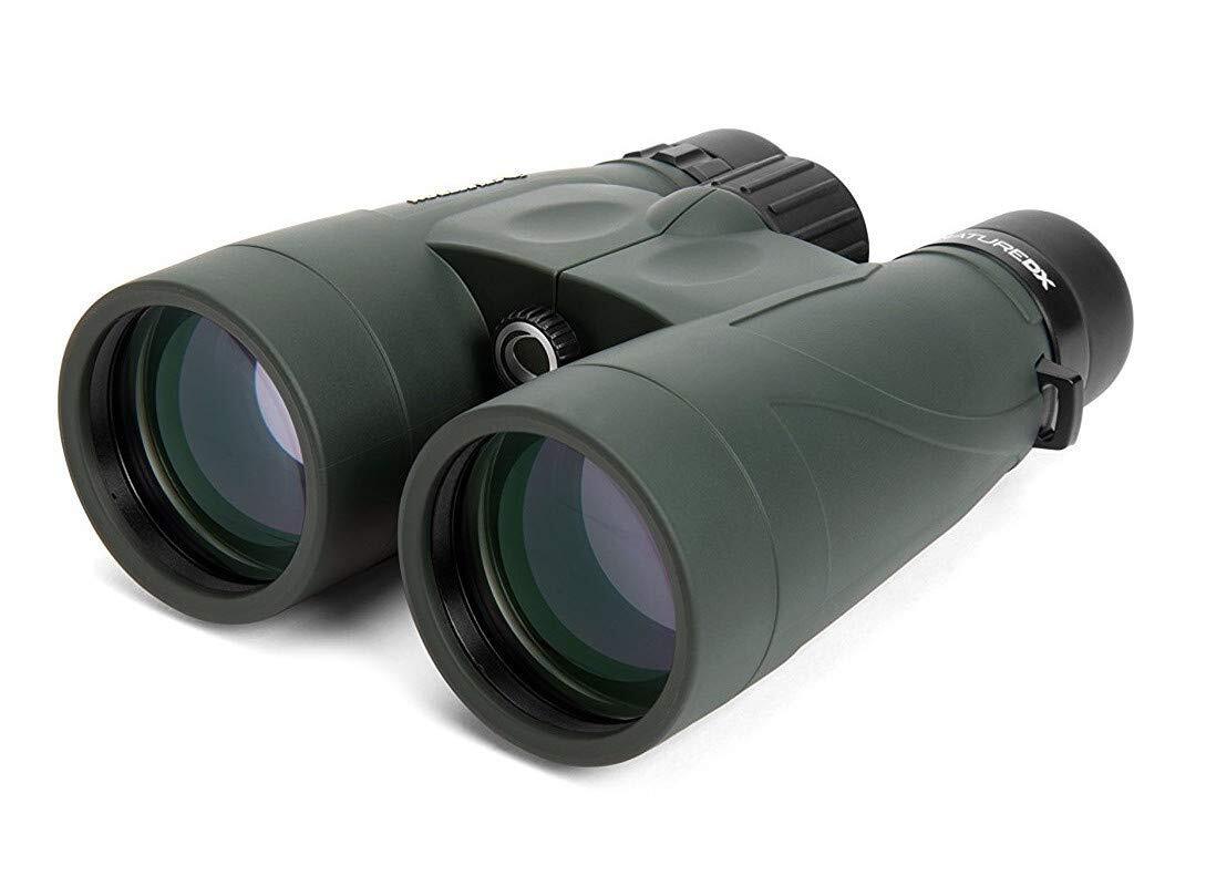 Celestron 71336 Nature DX 12x56 Prisma BaK-4 Binocolo, Verde (K7U)