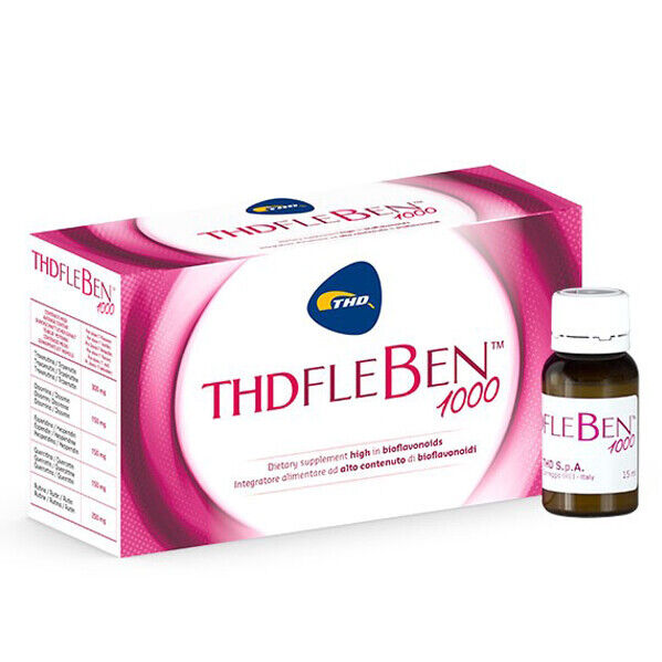 THD Fleben 1000 Integratore 10 Flaconcini Monodose