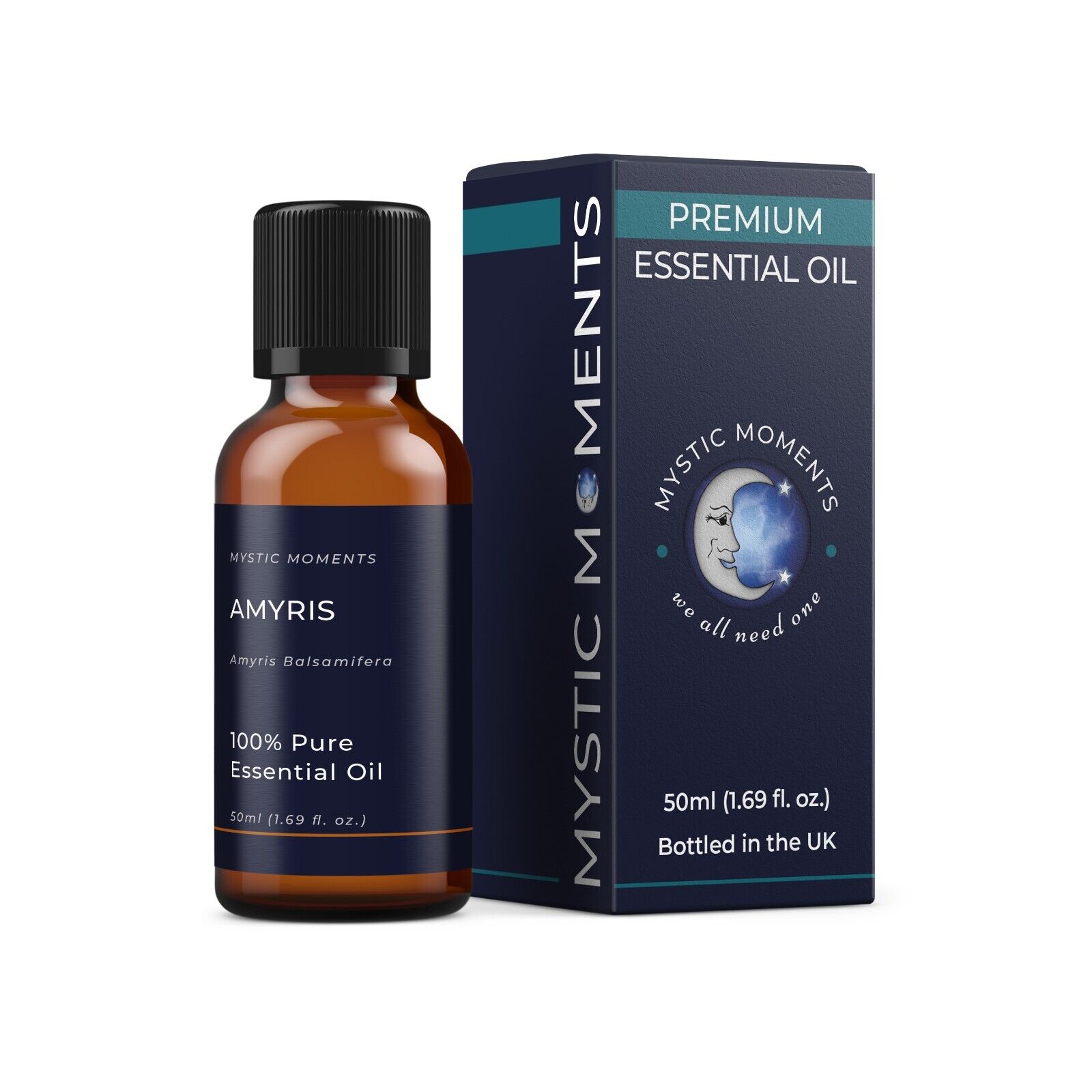 Mystic Moments Amyris Olio Essenziale 50ml 100% Puro