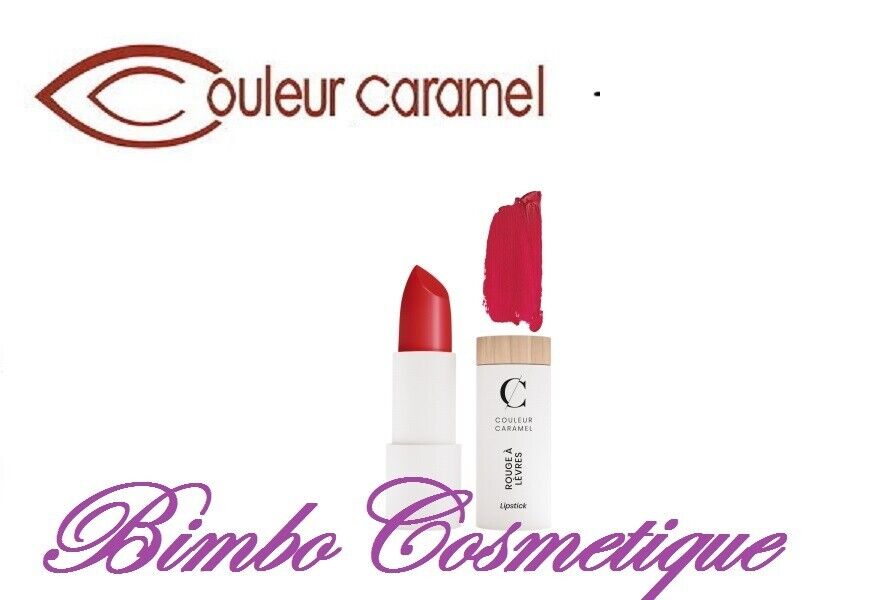 Couleur caramel Bio Rossetto 122 Rosso Opaco 3,5GR