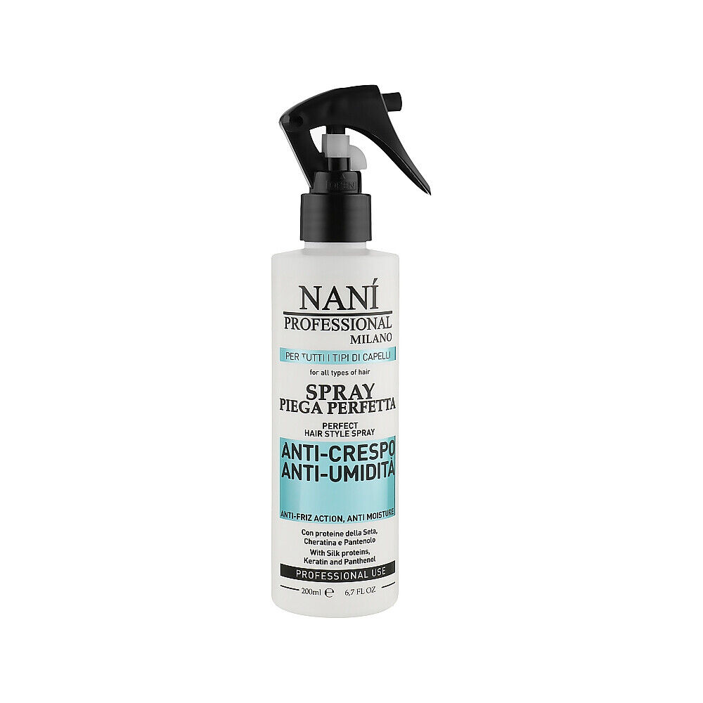 Spray Per Capelli Anticrespo Con Proteine Di Seta Piega Perfetta Suarez Nani