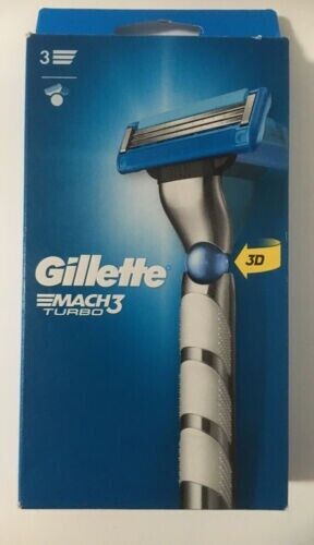 GILLETTE MACH 3 TURBO RASOIO + RICARICA