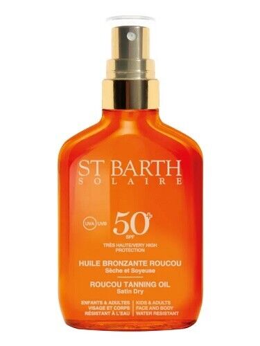 St Barth Solaire Olio Abbronzante Roucou SPF50 100 ml