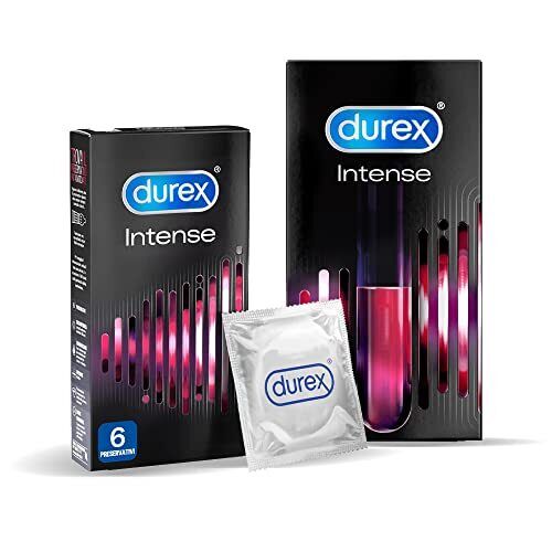 Durex Intense 6 Profilattici + Durex Stimulating gel Intense 10 ml