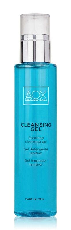 Aox Cleansing Gel - Gel detergente con Acido Ialuronico, Vitamina PP, Carnosina