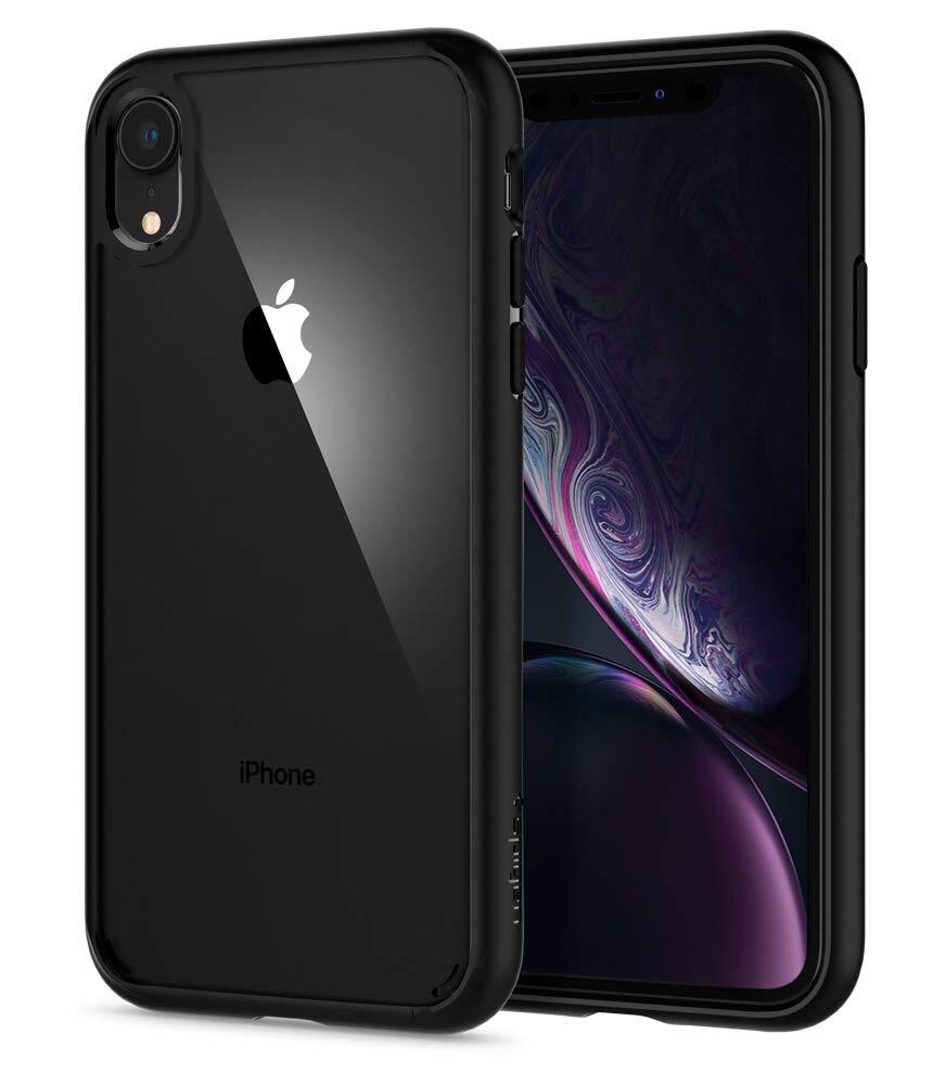 Spigen Cover Ultra Hybrid Compatibile con iPhone XR - Nero