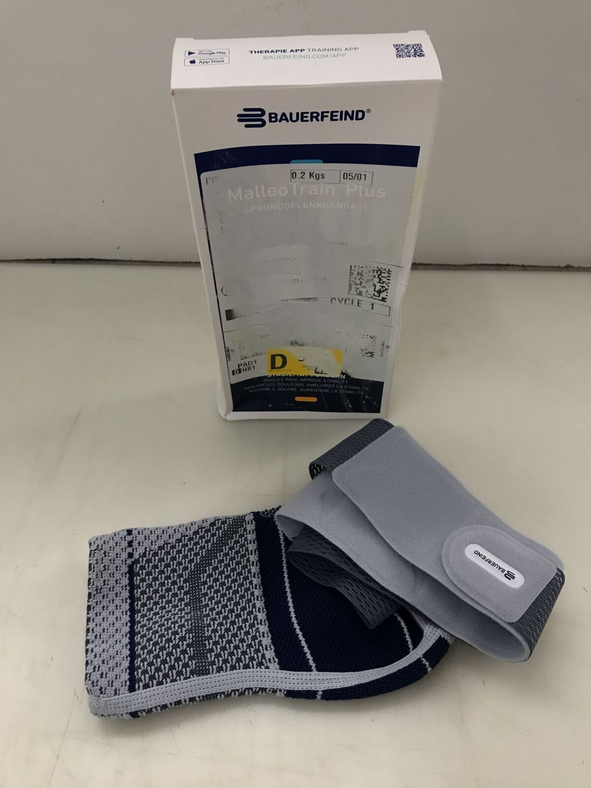 Bauerfeind - MalleoTrain Plus - benda per articolazioni del piede -