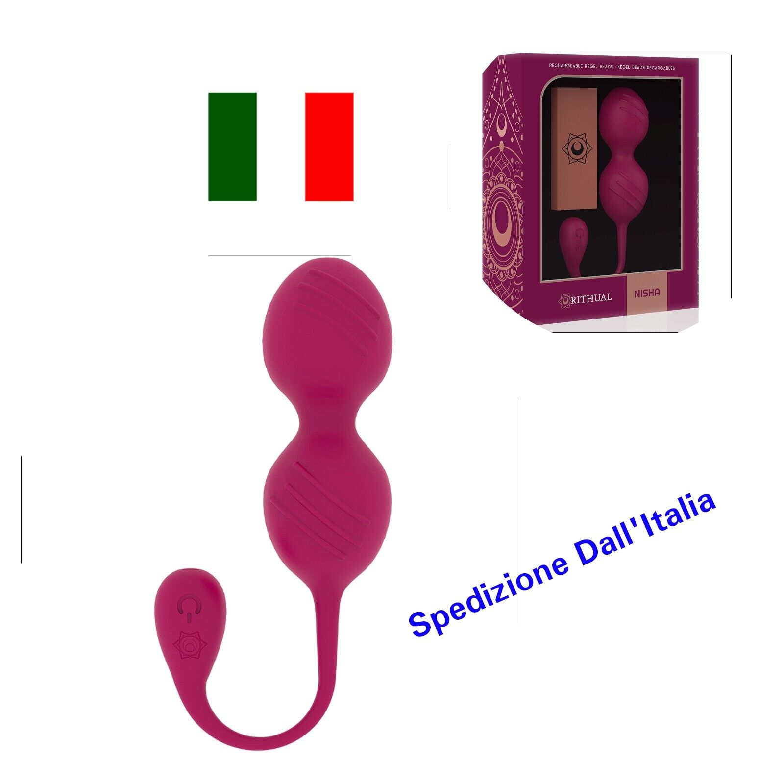 Palline vaginali KEGEL VIBRANTI RICARICABILI  palline vibratore vaginale sex toy