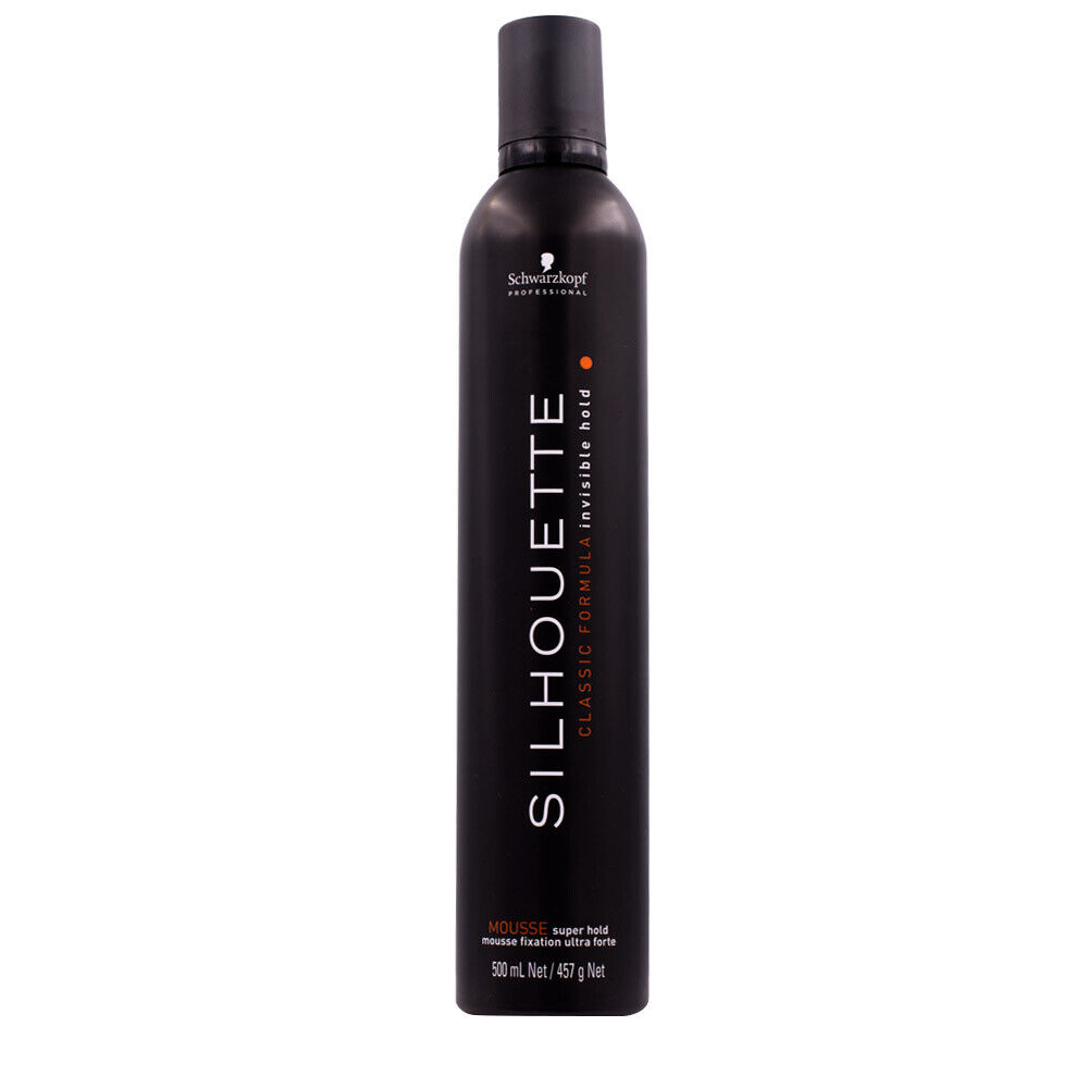 Schwarzkopf Silhouette Super Hold Mousse 500ml - spuma tenuta super forte