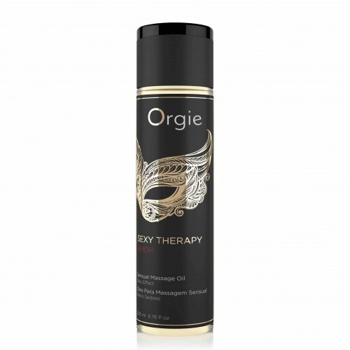 Olio per massaggi sexy therapy amor orgie lubrificante intimo vaginale 200 ml