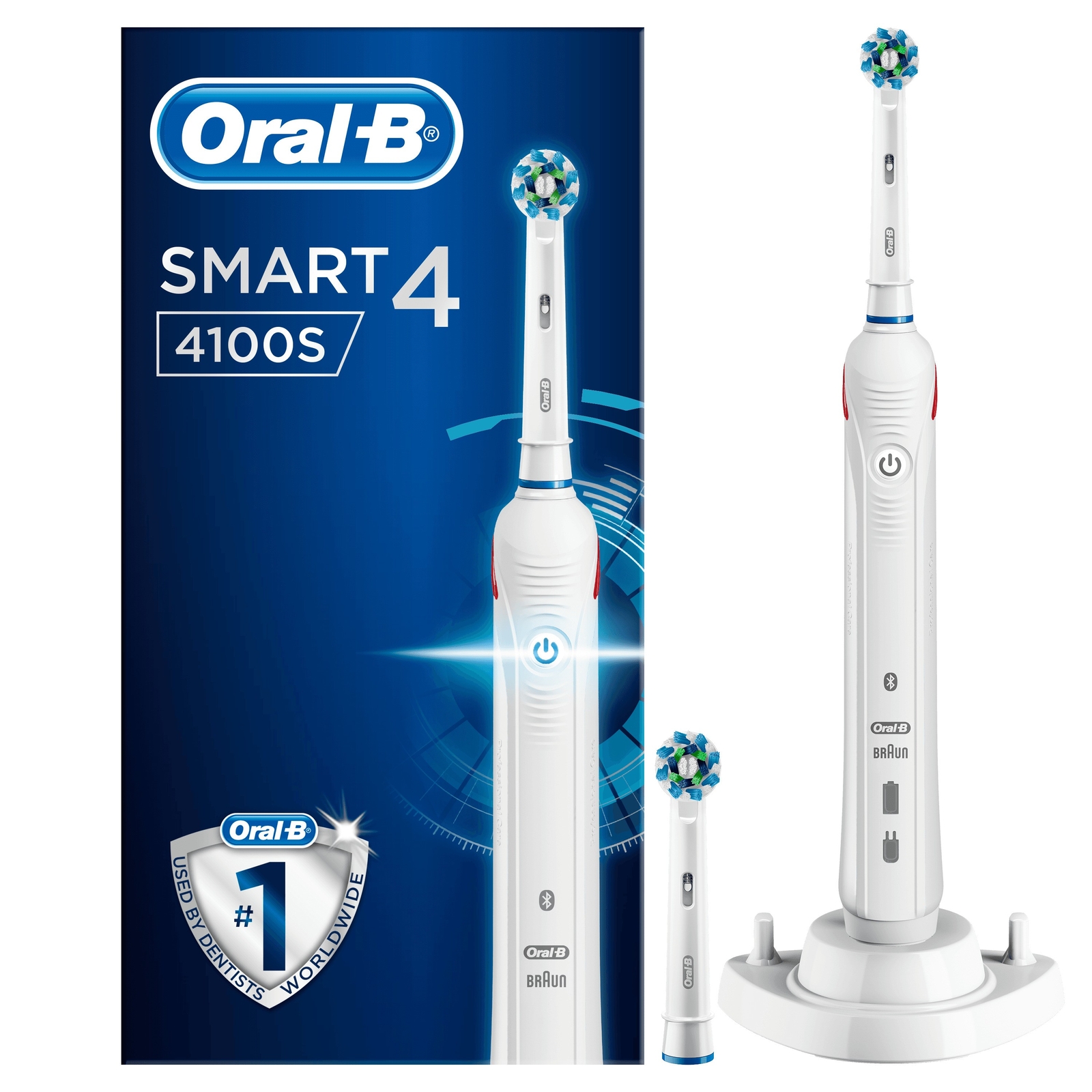 ORAL B POWER SMART 4 CROSSACTION   4100 RIMOTORE DI PLACCA