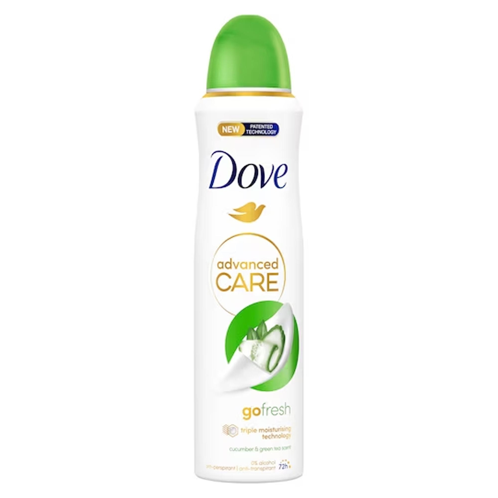 DOVE DEODORANTE INTIMO SPRAY ADVANCED CARE FRAGRANZA CETRIOLO 150ML