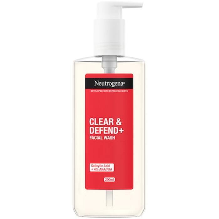 Neutrogena Clear & Defend Detergente Viso Donna 200ml