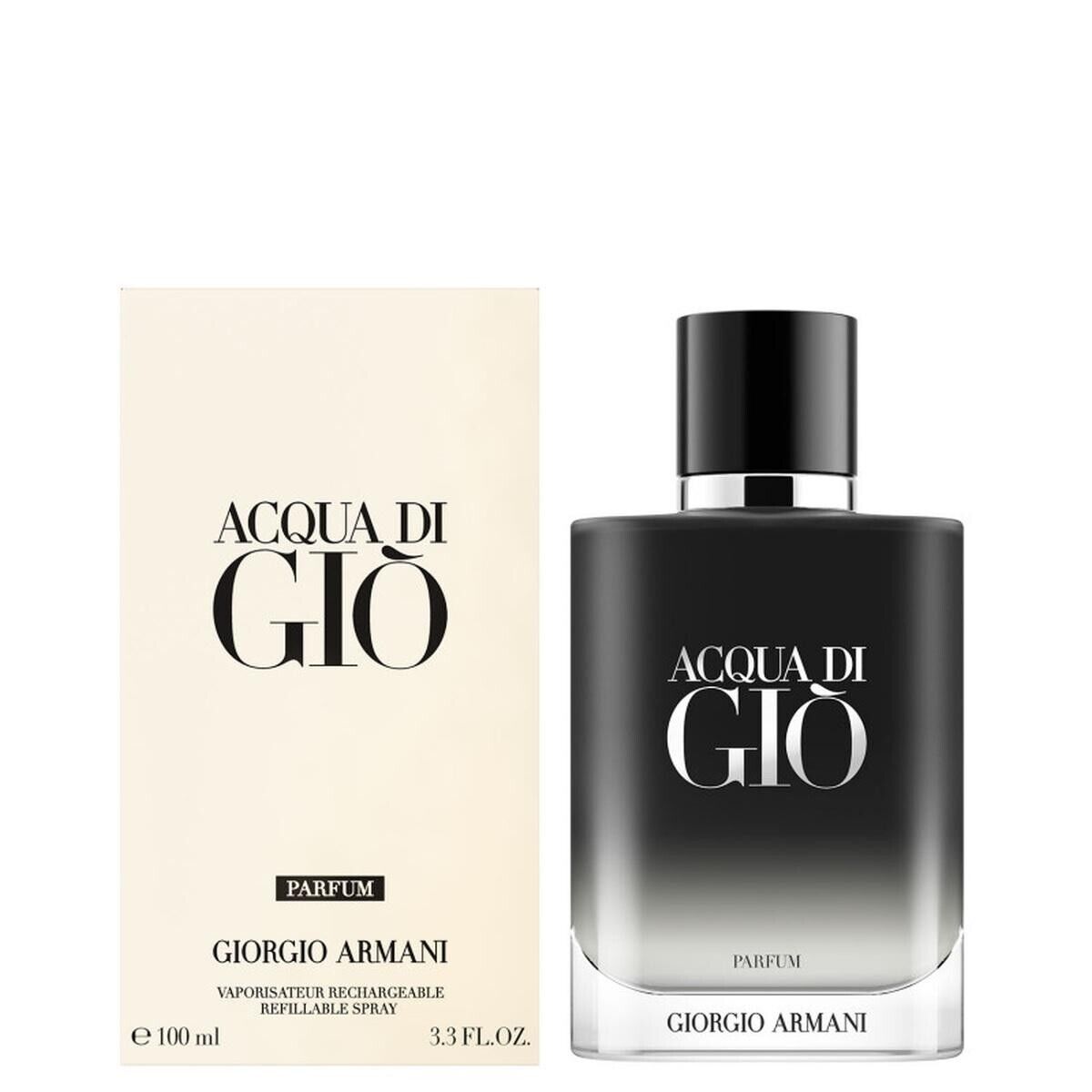 ARMANI ACQUA DI GIO PARFUM REFILLABLE SPRAY - 100 ml
