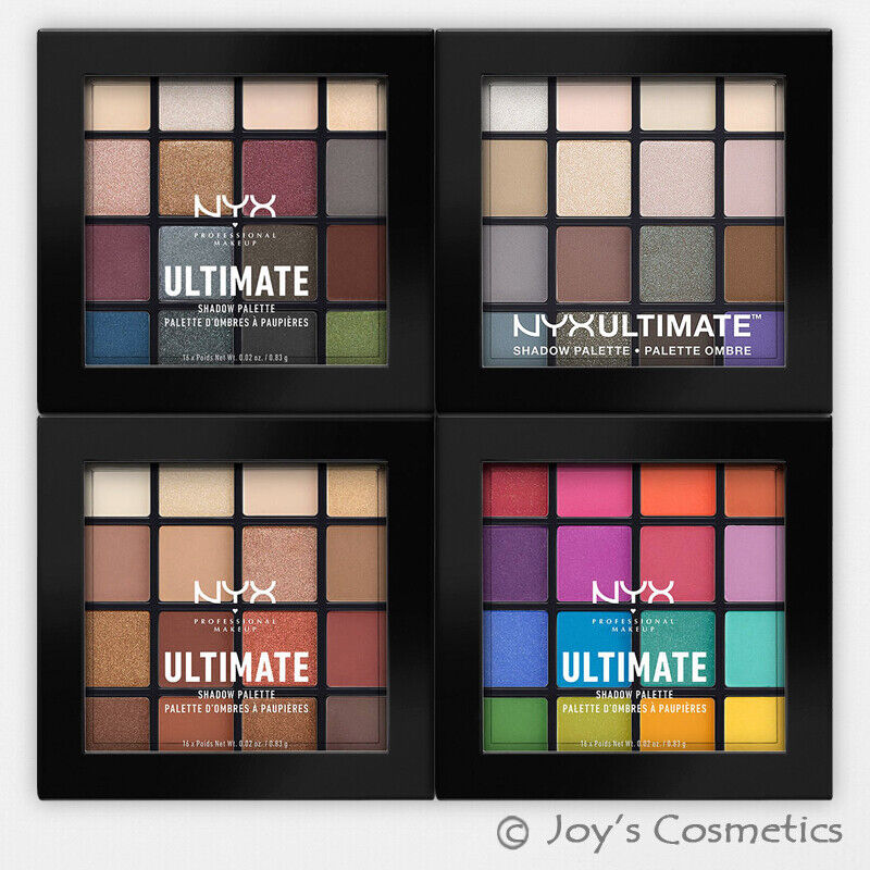 4 NYX Ultimate Ombra Colori - Usp Ombretto " Set Completo " Joy's Cosmetici