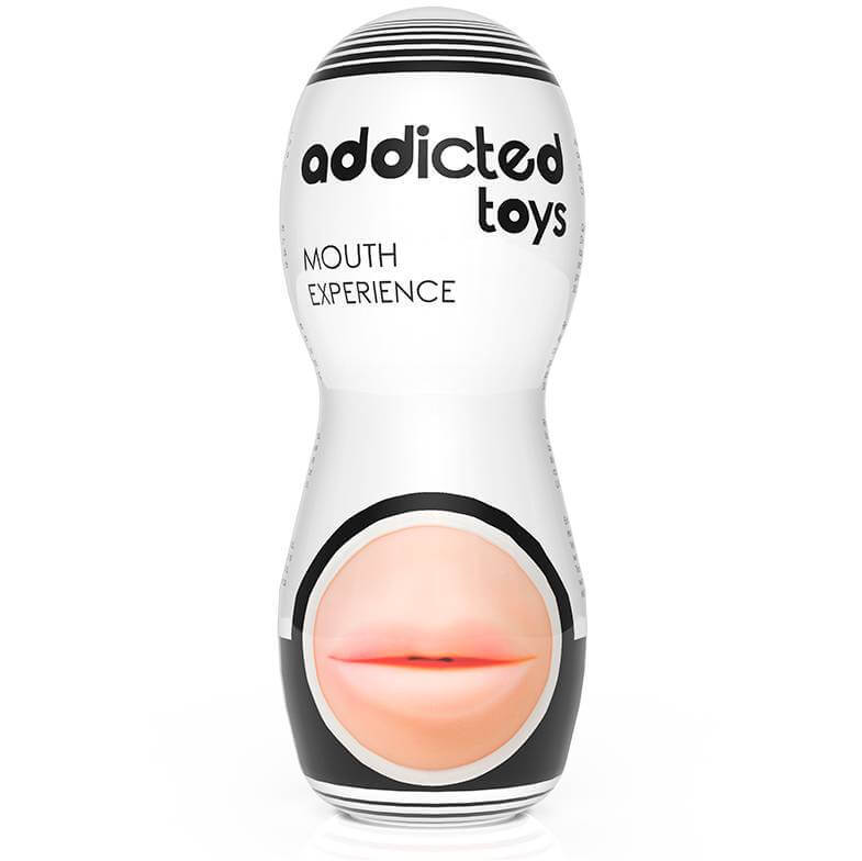 Addicted Toys - Masturbatore Realistico Bocca in Silicone