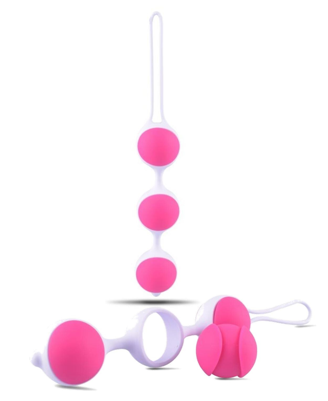 Palline Geisha in silicone per massaggio vaginale pavimento pelvico di kegel