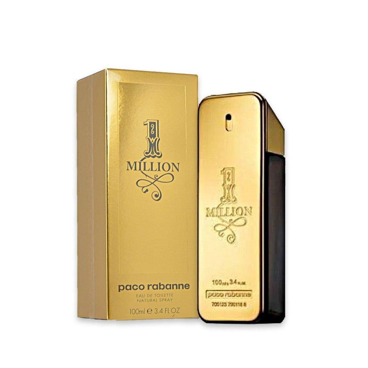 Paco rabanne 1 million eau de toilette 100ml vaporizzatore uomo