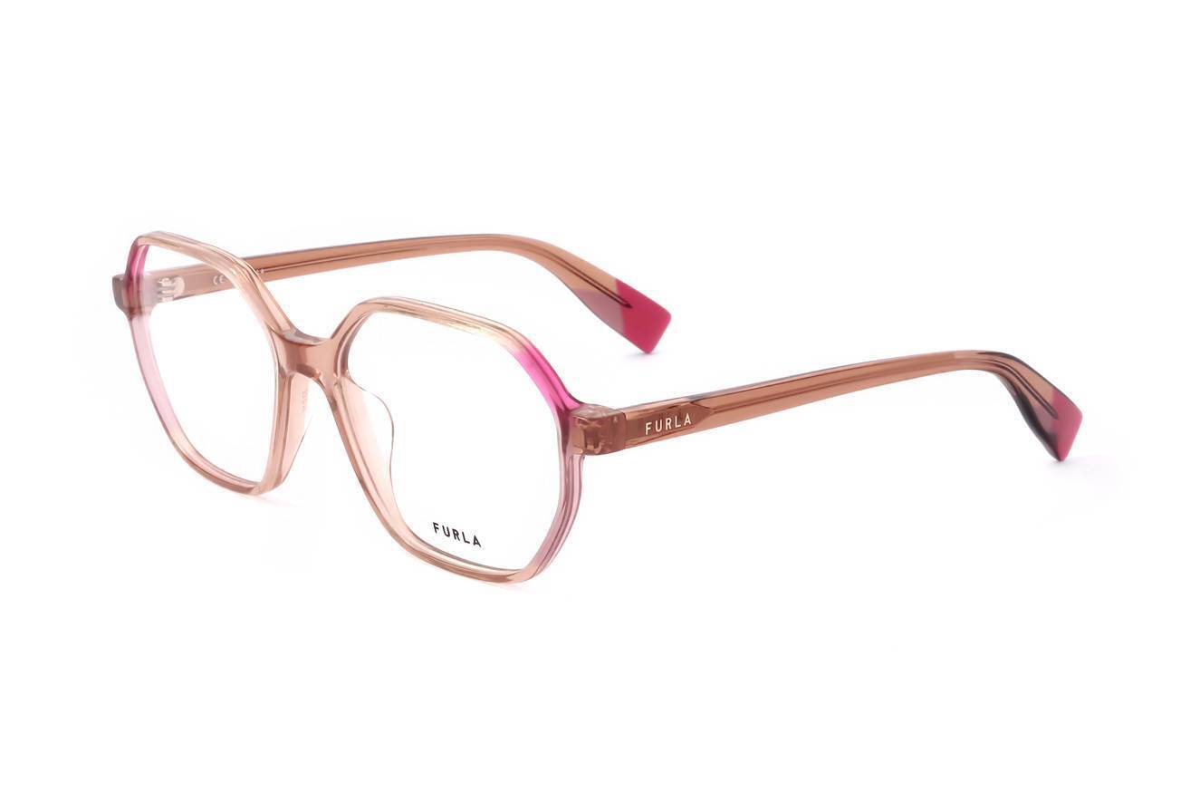 Occhiali da Vista Furla VFU578 0D67  TRANSP COGNAC 53/16/135 Donna